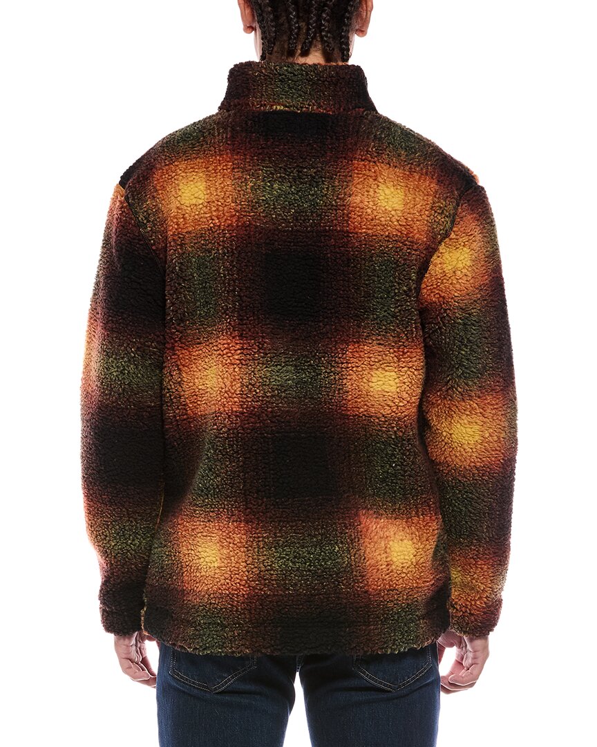 WEATHERPROOF VINTAGE Weatherproof Vintage Printed Berber Fleece Full Zip Jacket