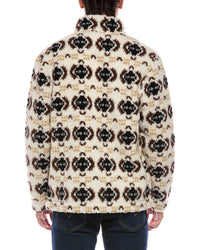WEATHERPROOF VINTAGE Weatherproof Vintage Printed Berber Fleece Full Zip Jacket