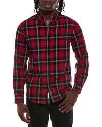 Weatherproof Vintage Brushed Holiday Flannel Shirt