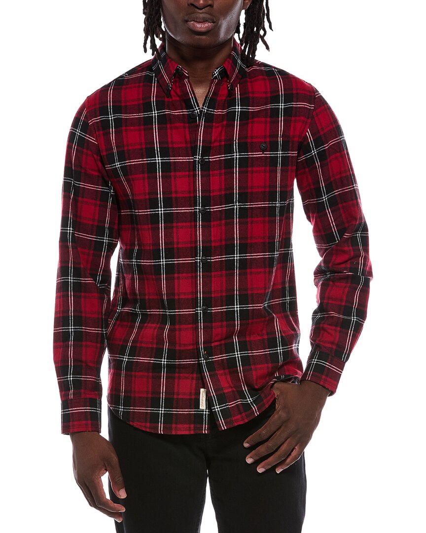 Weatherproof Vintage Brushed Holiday Flannel Shirt