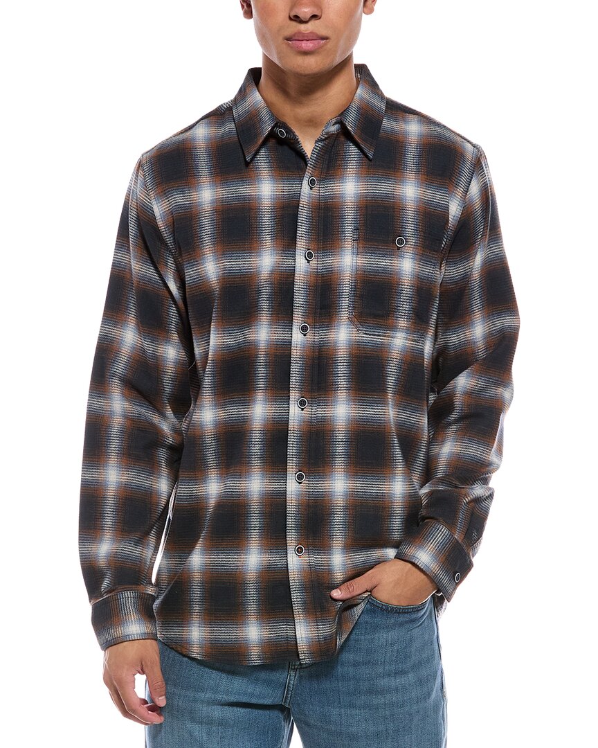 Weatherproof Vintage Waffle Flannel Shirt