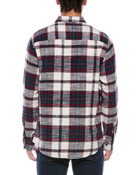 Weatherproof Vintage Slub Flannel Plaid Shirt