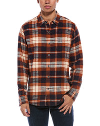 Weatherproof Vintage Slub Flannel Plaid Shirt
