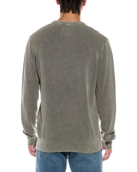 Weatherproof Vintage Rib Knit Stonewash Crewneck Sweater