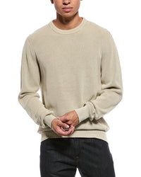 Weatherproof Vintage Rib Knit Stonewash Crewneck Sweater