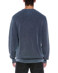Weatherproof Vintage Rib Knit Stonewash Crewneck Sweater