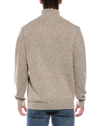 WEATHERPROOF VINTAGE Weatherproof Vintage Mixy Quarter Zip Mock Neck Sweater