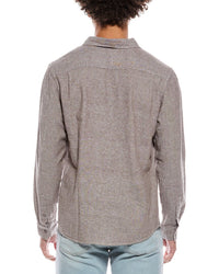 Vintage Summer Long Sleeve Linen-Blend Shirt