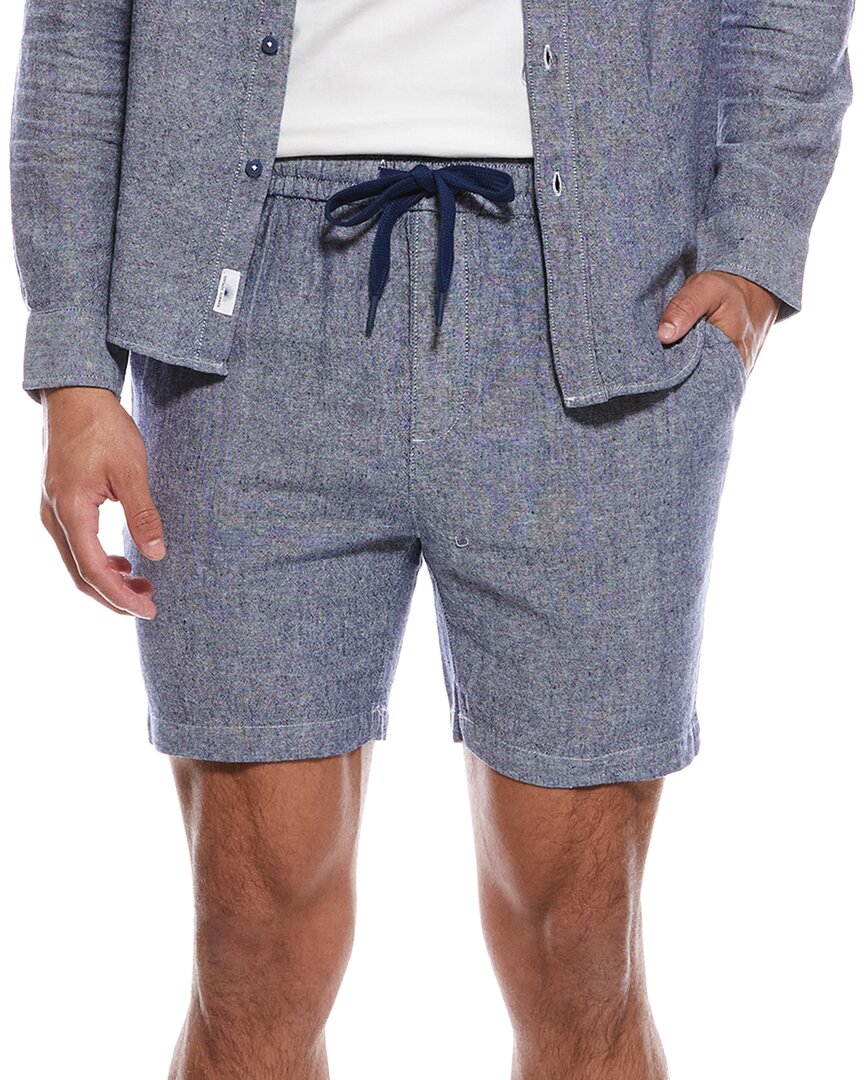 Vintage Summer Linen-Blend Short