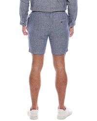 Vintage Summer Linen-Blend Short