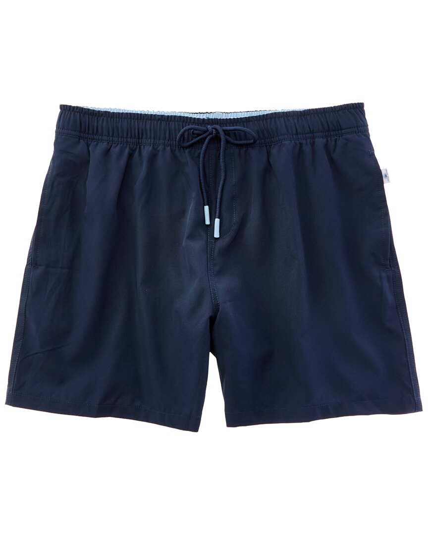 Vintage Summer Solid Performance Volley Swim Short