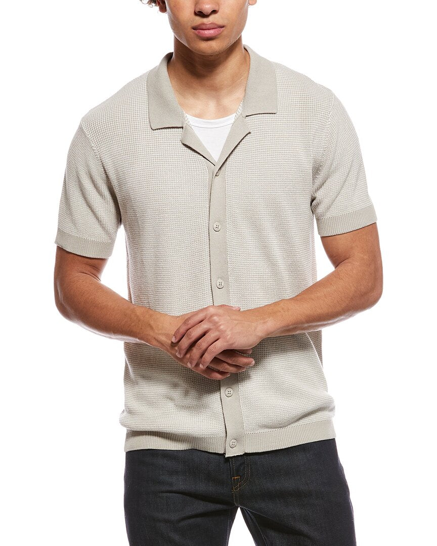Vintage Summer Polo Sweater