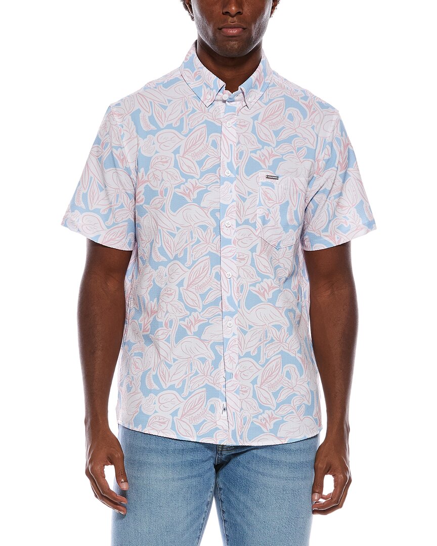 Vintage Summer Seersucker Shirt