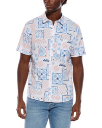 Vintage Summer Seersucker Shirt