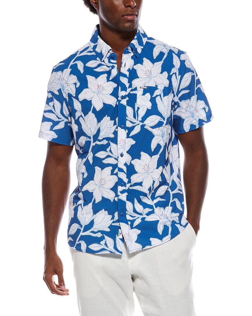 Vintage Summer Seersucker Shirt