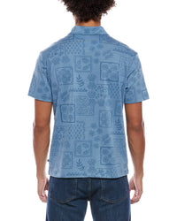 VINTAGE SUMMER Vintage Summer Performance Tonal Pique Polo Shirt