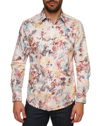 Robert Graham Splash Of Color Woven Shirt