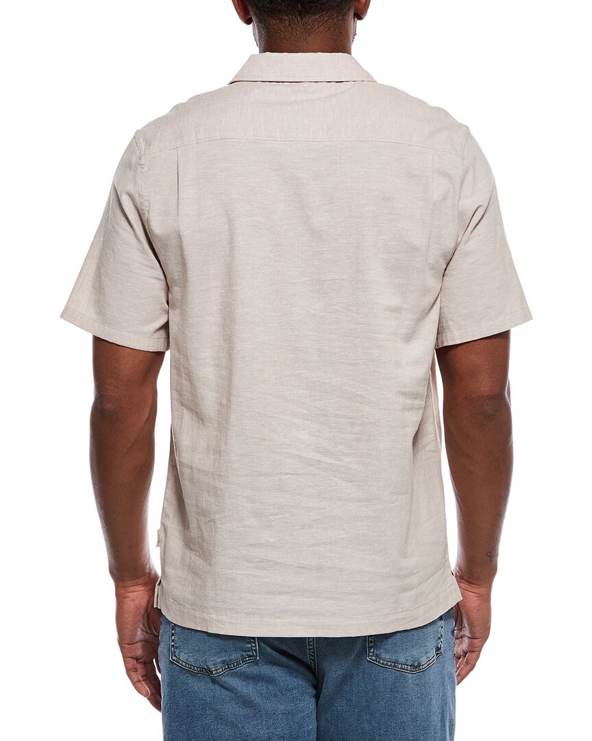 Onia Josh Linen-Blend Shirt