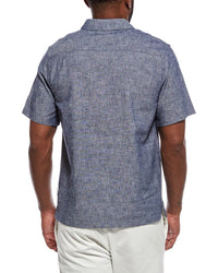 Onia Josh Linen-Blend Shirt
