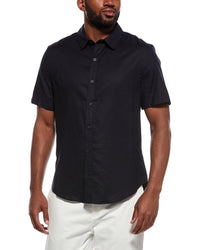 Onia Stretch Linen-Blend Shirt