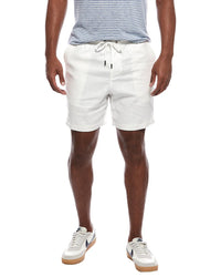 Onia Stretch Linen-Blend Short
