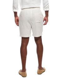 Onia Classic Stripe Linen-Blend Short