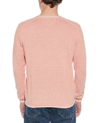Raffi Vanise Waffle Knit Crewneck Sweatshirt