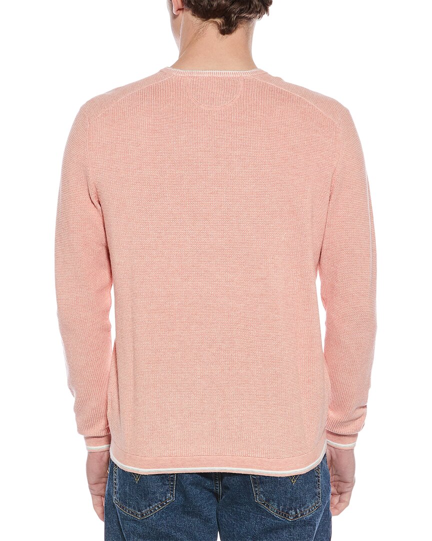 Raffi Vanise Waffle Knit Crewneck Sweatshirt