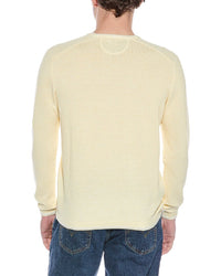 Raffi Vanise Waffle Knit Crewneck Sweatshirt