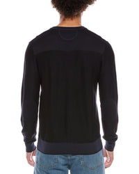Raffi Links Stitch V-Neck Sweater