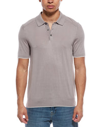 Raffi Jersey Polo Sweater Shirt