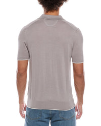 Raffi Jersey Polo Sweater Shirt