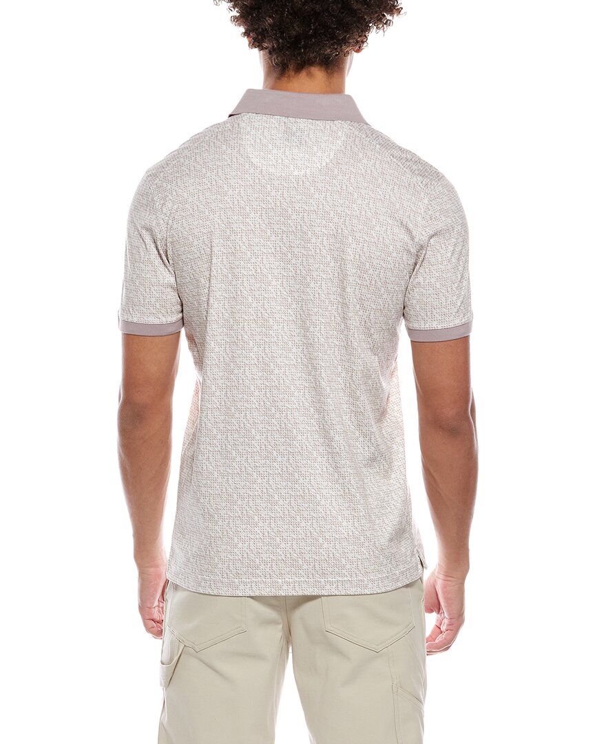 Raffi Brushed Dot Polo Shirt