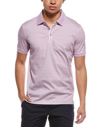 Raffi Raffi Jacquard Print Polo Shirt