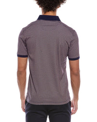 Raffi Mini Geo Print Polo Shirt