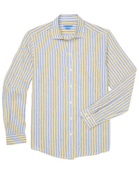 J.Mclaughlin Gramercy Modern Fit Linen Shirt