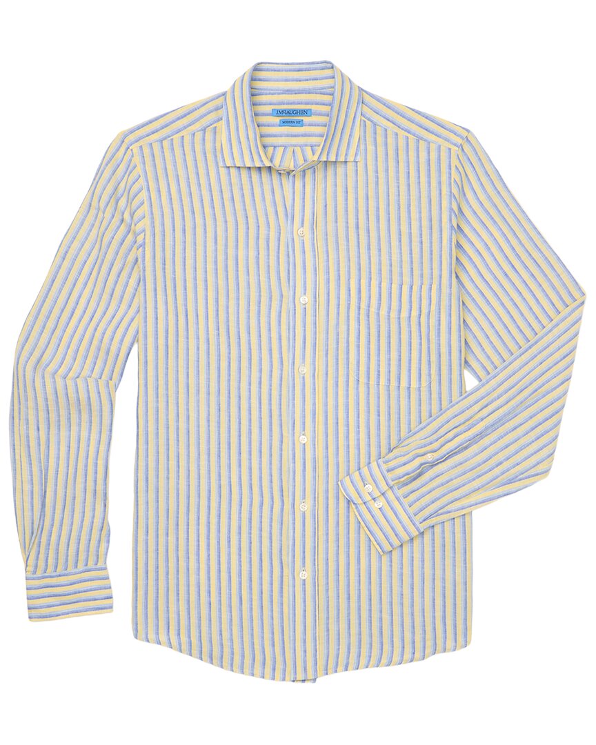 J.Mclaughlin Gramercy Modern Fit Linen Shirt