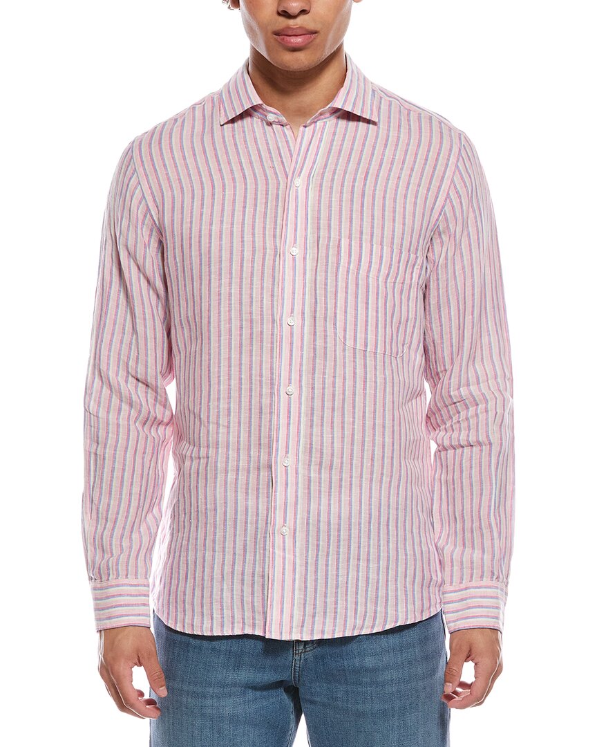 J.Mclaughlin Gramercy Modern Fit Linen Shirt