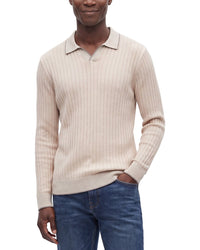 Raffi Wool-Blend Drop Needle Shirt
