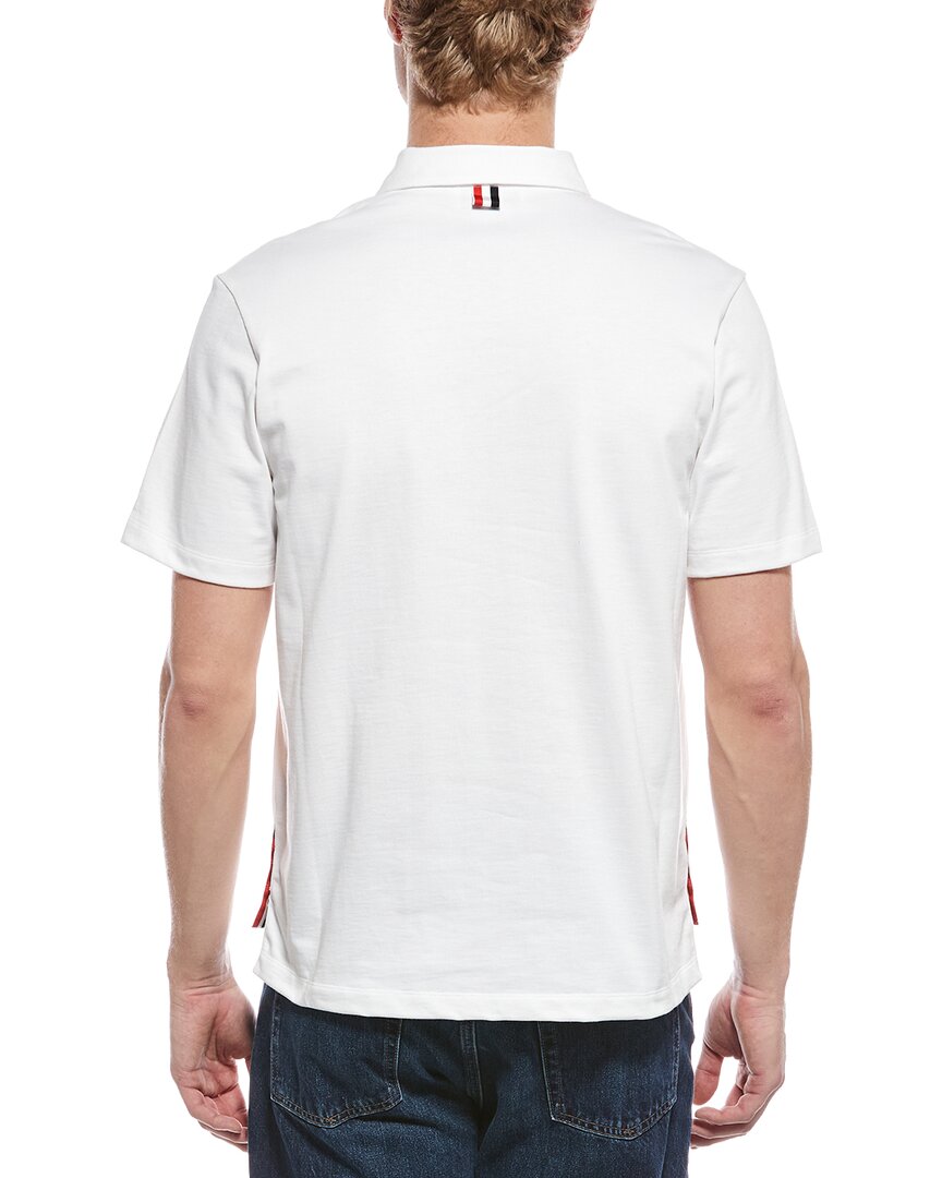 Thom Browne Jersey Oversized Polo Shirt
