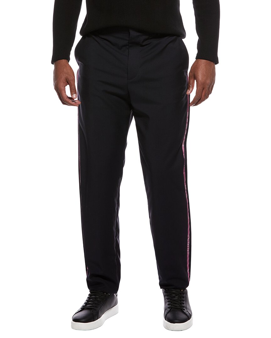 Valentino Wool & Mohair-Blend Trouser