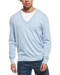 Brooks Brothers Jersey V-Neck Sweater