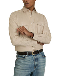 Reiss Whisper Twin Pocket Top