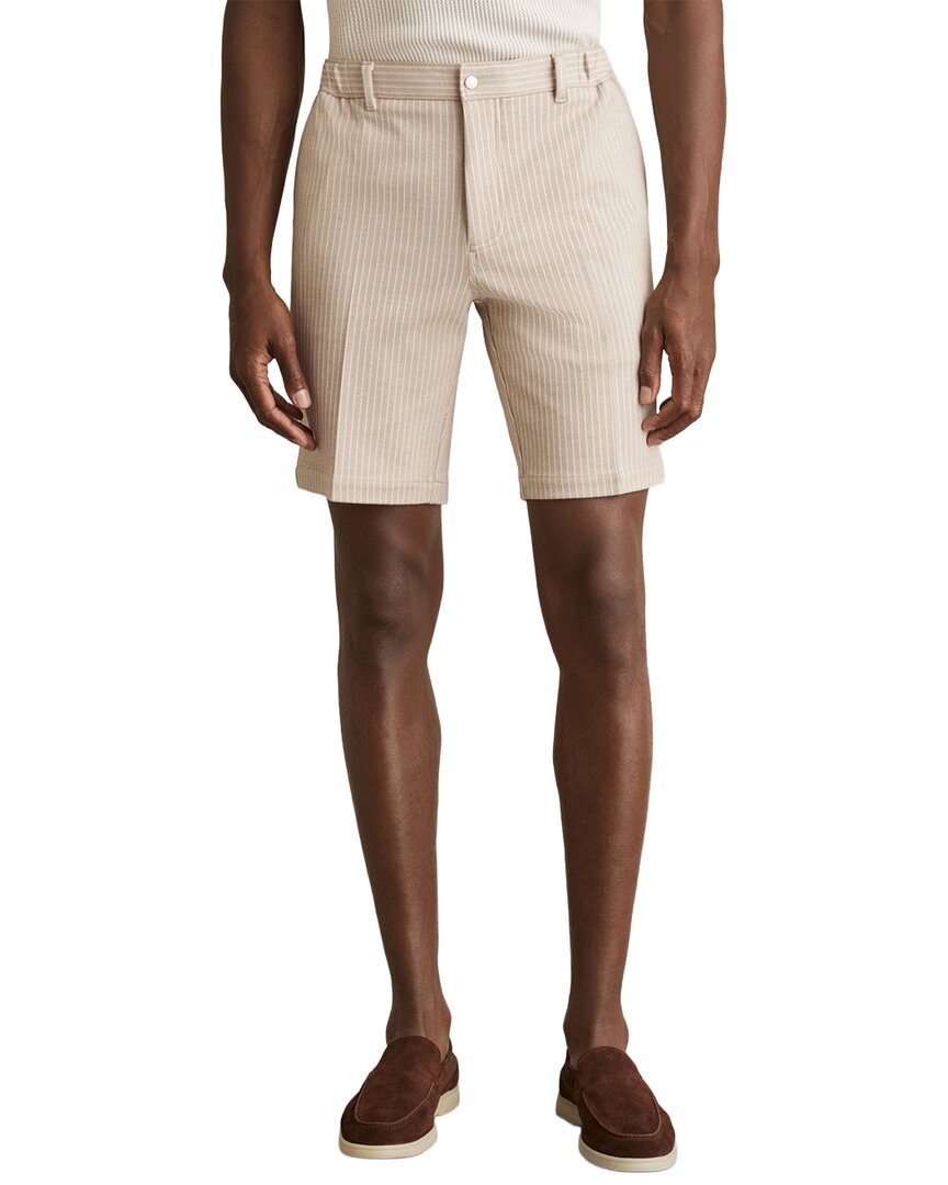 Reiss Jersey Pinstripe Short