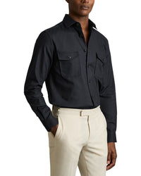 Reiss Whisper Twin Pocket Top