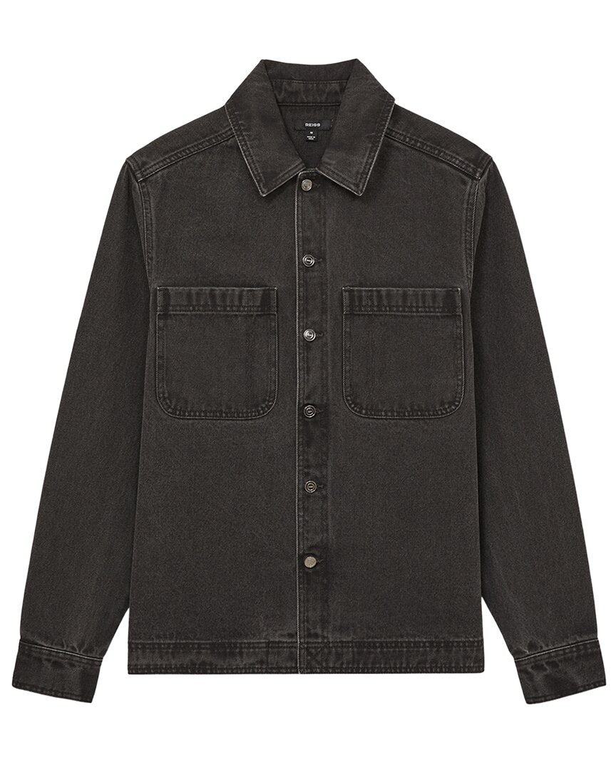 Reiss Tore Denim Overshirt