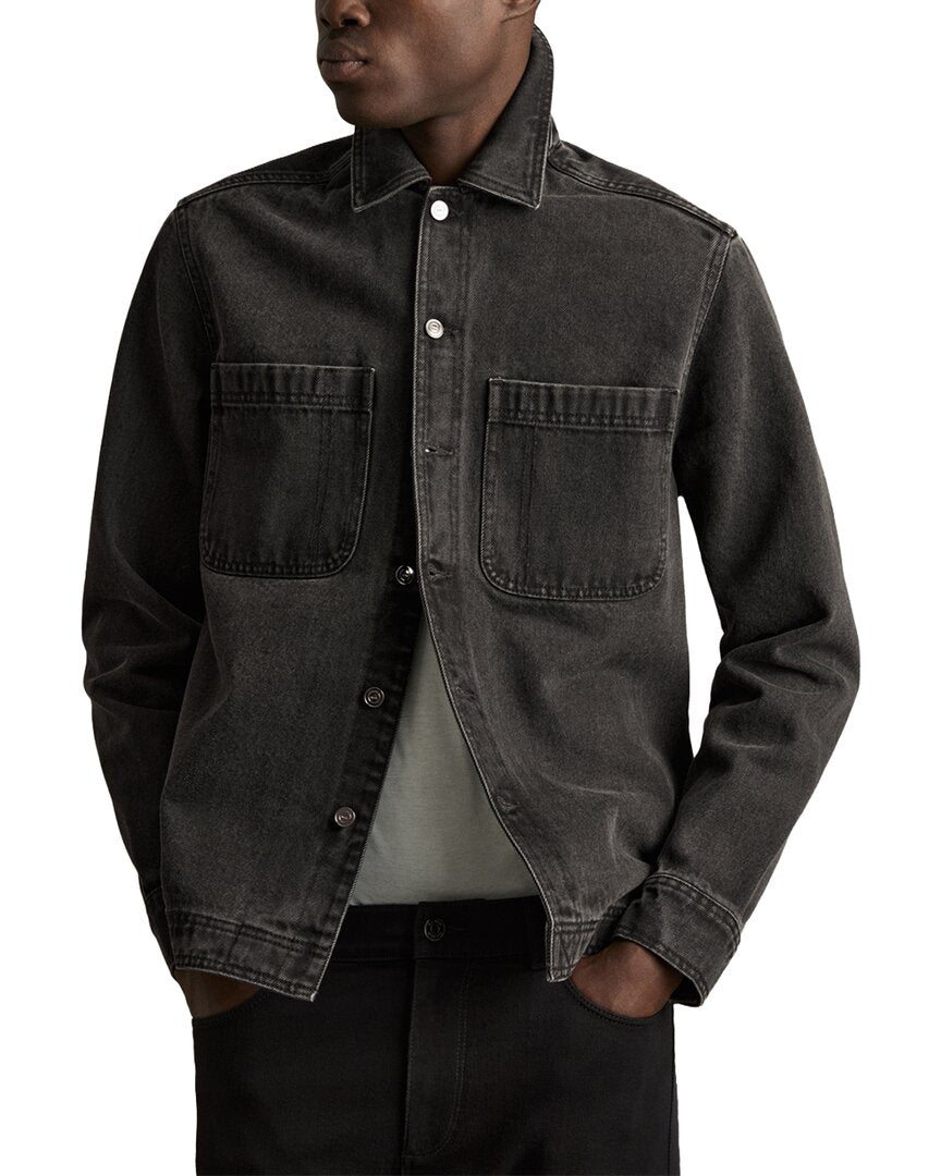 Reiss Tore Denim Overshirt