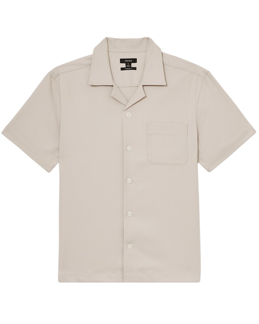 Reiss Nitus Herringbone Cuban Top