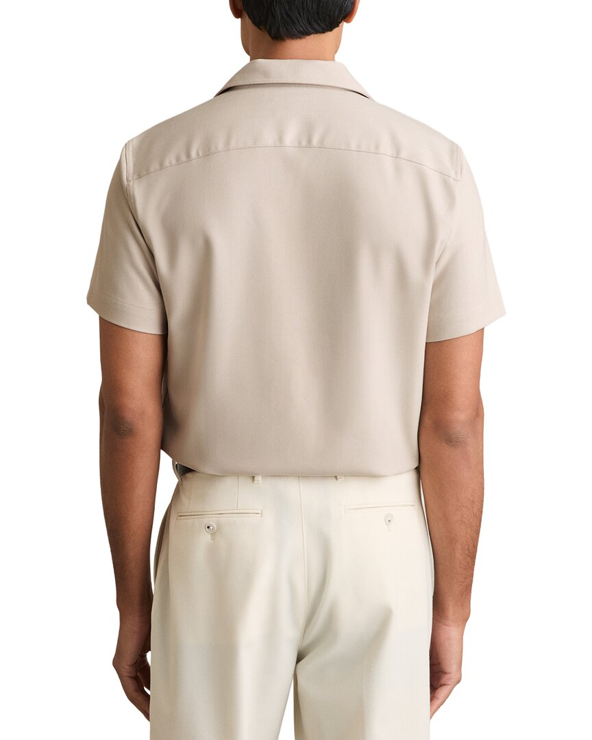 Reiss Nitus Herringbone Cuban Top