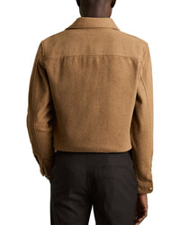Reiss Demari Twin Pocket Wool-Blend Top